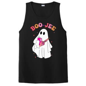 Spooky Season Cute Ghost Halloween Costume Boujee BooJee PosiCharge Competitor Tank