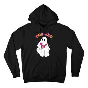 Spooky Season Cute Ghost Halloween Costume Boujee BooJee Tall Hoodie