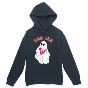 Spooky Season Cute Ghost Halloween Costume Boujee BooJee Urban Pullover Hoodie