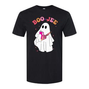 Spooky Season Cute Ghost Halloween Costume Boujee BooJee Softstyle CVC T-Shirt