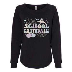 Spooky School Custodian Halloween School Janitor Cool Gift Womens California Wash Sweatshirt