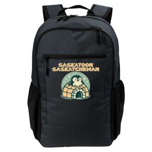 Saskatoon Saskatchewan Canada Cute Penguin Daily Commute Backpack