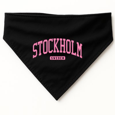 Stockholm Sweden College University Style USA-Made Doggie Bandana