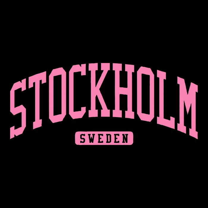 Stockholm Sweden College University Style Drawstring Bag