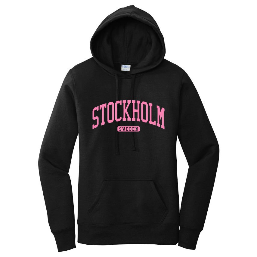 Stockholm Sweden College University Style Women's Pullover Hoodie