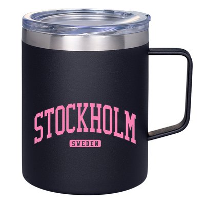 Stockholm Sweden College University Style 12oz Stainless Steel Coffee Mug