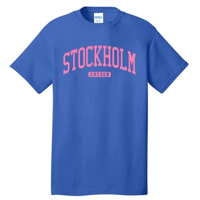 Stockholm Sweden College University Style Tall T-Shirt