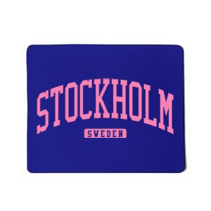 Stockholm Sweden College University Style Mousepad