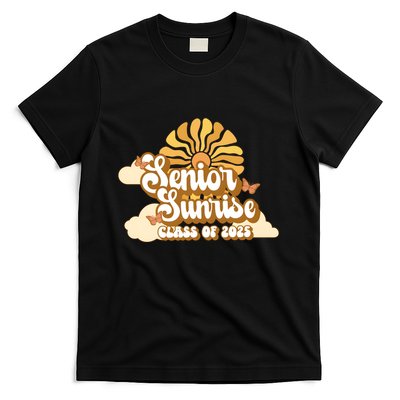 Senior Sunrise Class Of 2025 Retro Senior T-Shirt
