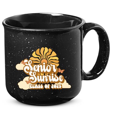 Senior Sunrise Class Of 2025 Retro Senior 15oz Campfire Ceramic Mug