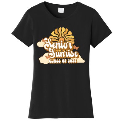 Senior Sunrise Class Of 2025 Retro Senior Women's T-Shirt