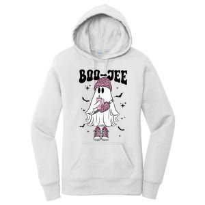 Spooky Season Cute Ghost Halloween Costume Boujee BooJee Women's Pullover Hoodie