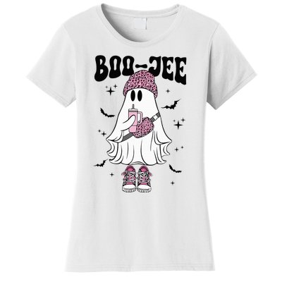 Spooky Season Cute Ghost Halloween Costume Boujee BooJee Women's T-Shirt