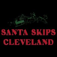 Santa Skips Cleveland 16 in Basic Backpack
