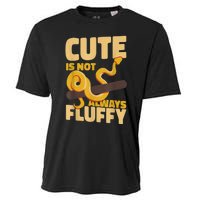 Snake Serpent Cute Is Not Always Fluffy Cooling Performance Crew T-Shirt