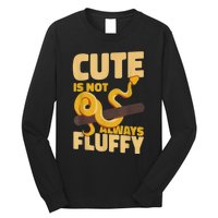 Snake Serpent Cute Is Not Always Fluffy Long Sleeve Shirt