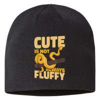 Snake Serpent Cute Is Not Always Fluffy Sustainable Beanie