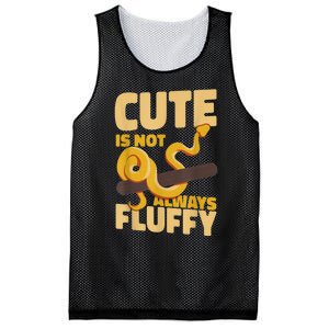 Snake Serpent Cute Is Not Always Fluffy Mesh Reversible Basketball Jersey Tank