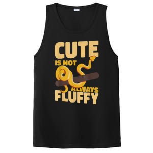 Snake Serpent Cute Is Not Always Fluffy PosiCharge Competitor Tank