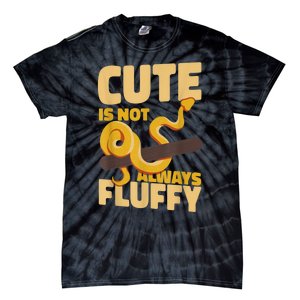 Snake Serpent Cute Is Not Always Fluffy Tie-Dye T-Shirt