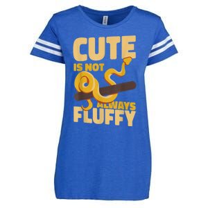 Snake Serpent Cute Is Not Always Fluffy Enza Ladies Jersey Football T-Shirt