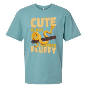 Snake Serpent Cute Is Not Always Fluffy Sueded Cloud Jersey T-Shirt