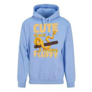 Snake Serpent Cute Is Not Always Fluffy Unisex Surf Hoodie