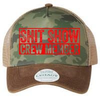 Shit Show Captain Funny Shitshow Hilarious Sarcastic Legacy Tie Dye Trucker Hat