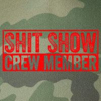 Shit Show Captain Funny Shitshow Hilarious Sarcastic Legacy Tie Dye Trucker Hat