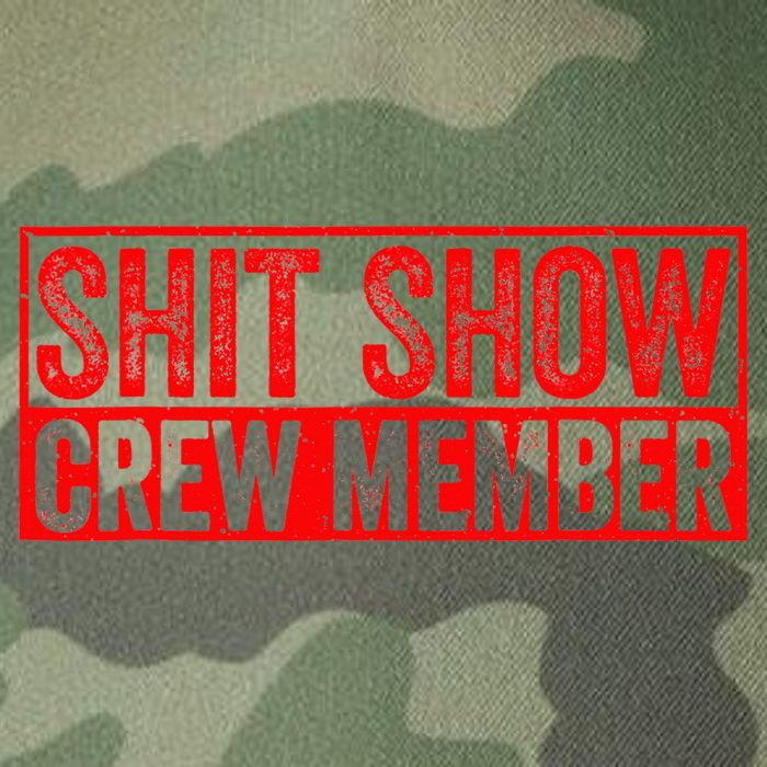 Shit Show Captain Funny Shitshow Hilarious Sarcastic Legacy Tie Dye Trucker Hat