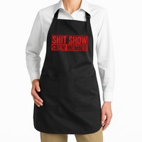 Shit Show Captain Funny Shitshow Hilarious Sarcastic Apron