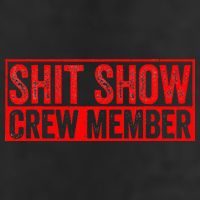 Shit Show Captain Funny Shitshow Hilarious Sarcastic Adult Drive Performance Visor