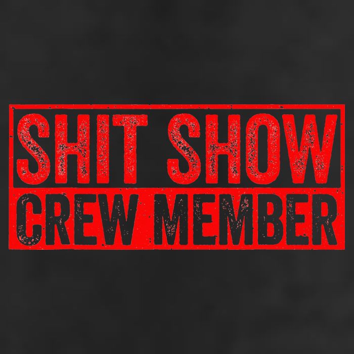 Shit Show Captain Funny Shitshow Hilarious Sarcastic Adult Drive Performance Visor