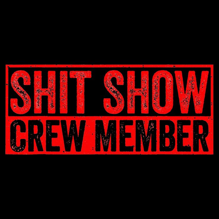 Shit Show Captain Funny Shitshow Hilarious Sarcastic 16 in Basic Backpack