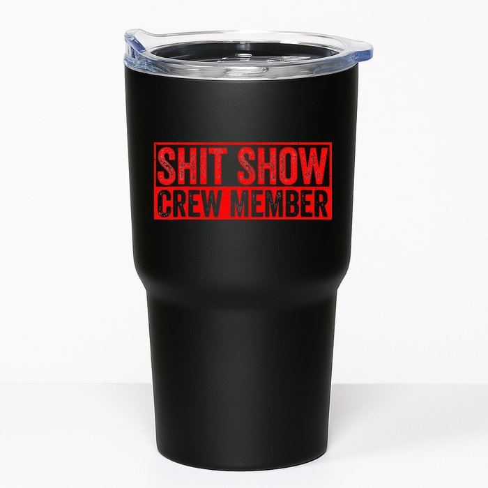 Shit Show Captain Funny Shitshow Hilarious Sarcastic Tumbler