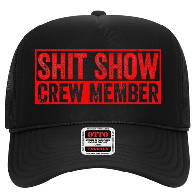 Shit Show Captain Funny Shitshow Hilarious Sarcastic Trucker Hat