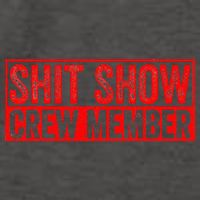 Shit Show Captain Funny Shitshow Hilarious Sarcastic Vector Backpack