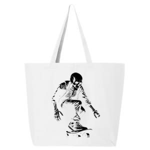 Skeleton Skateboarder Cool 25L Jumbo Tote