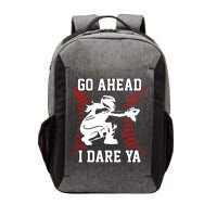 S Softball Catcher Funny N I Dare Ya Gift Vector Backpack