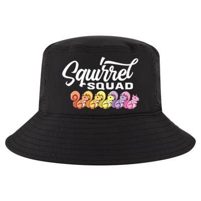 Squirrel Squad Cute Squirrel Cool Comfort Performance Bucket Hat