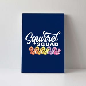 Squirrel Squad Cute Squirrel Canvas