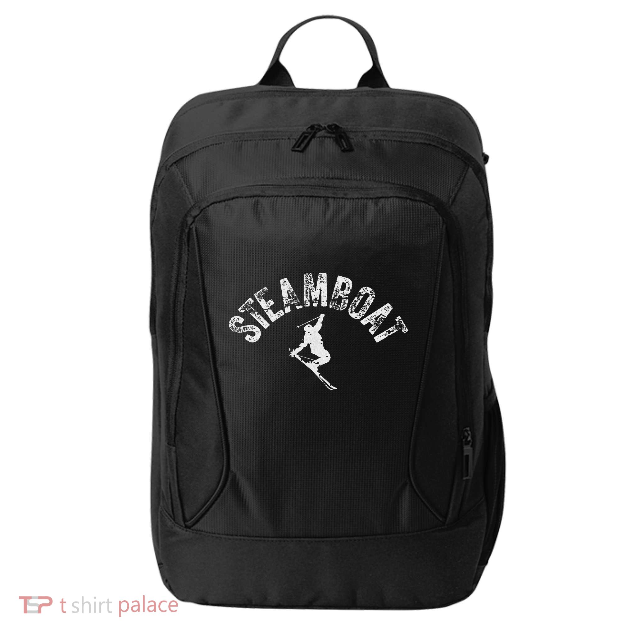 Steamboat Ski Colorado Vintage Skiing Cool Skier CO Winter City Backpack