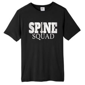 Spine Squad Chiropractor And Orthopedist Funny Cute Gift Tall Fusion ChromaSoft Performance T-Shirt