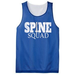 Spine Squad Chiropractor And Orthopedist Funny Cute Gift Mesh Reversible Basketball Jersey Tank