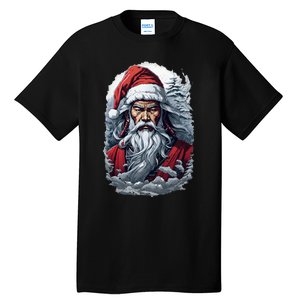 Samurai Santa Claus Tall T-Shirt