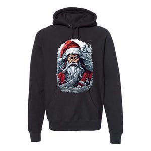 Samurai Santa Claus Premium Hoodie