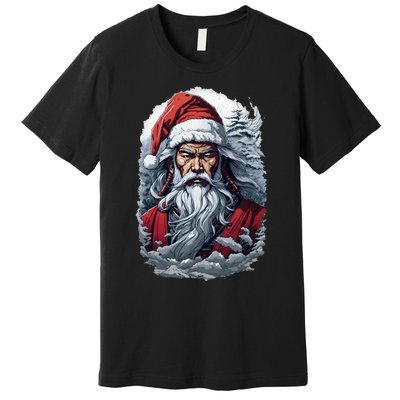 Samurai Santa Claus Premium T-Shirt