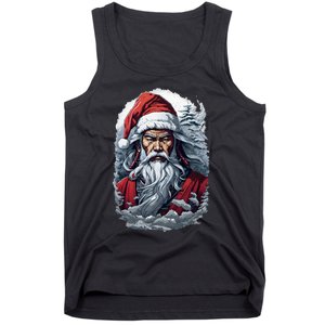 Samurai Santa Claus Tank Top