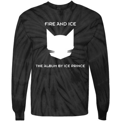 Scc Super Cool Cats Presents Fire And Ice 24 The Album By Ice Prince Tie-Dye Long Sleeve Shirt