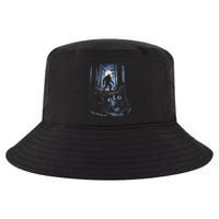 Surprised Scared Cat Selfie With Bigfo Ot Sasquatch Cool Comfort Performance Bucket Hat